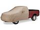Covercraft Flannel Cab Area Truck Cover; Tan (07-21 Tundra CrewMax w/ Towing Mirrors)
