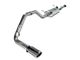 Bold Performance Single Exhaust System with Black and Polished Tip; Side Exit (10-21 5.7L Tundra)