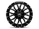 Hardrock Offroad Affliction Gloss Black Milled 5-Lug Wheel; 20x10; -19mm Offset (14-21 Tundra)