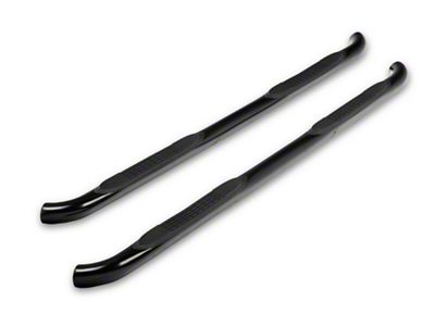RedRock 3-Inch Side Step Bars; Black (22-23 Tundra Double Cab)