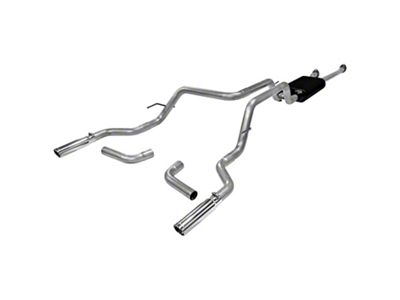 Flowmaster Force II Dual Exhaust System; Side/Rear Exit (10-21 4.6L Tundra)