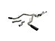 Flowmaster Outlaw Dual Exhaust System with Black Tips; Side/Rear Exit (09-21 5.7L Tundra)