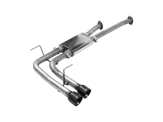 Flowmaster FlowFX Dual Exhaust System with Black Tips; Middle Side Exit (09-21 5.7L Tundra)