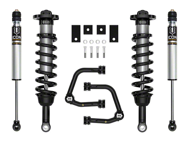 ICON Vehicle Dynamics 1.25 to 3.50-Inch Suspension Lift System with Billet Upper Control Arms; Stage 4 (22-23 Tundra w/o Load Leveling System, Excluding TRD Pro)