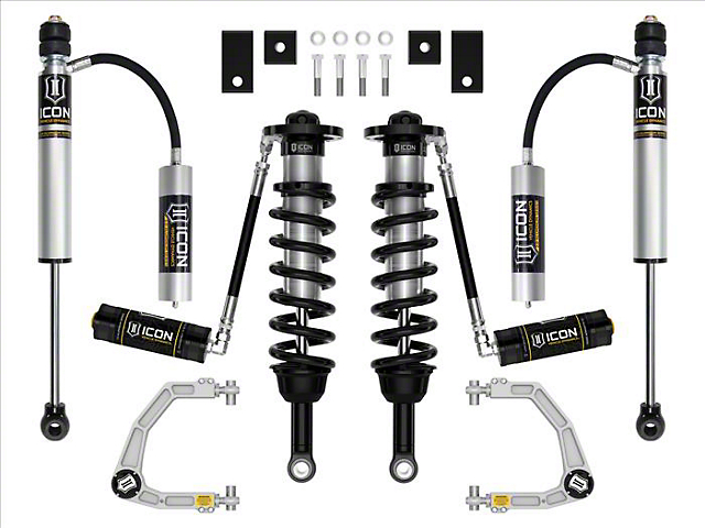 ICON Vehicle Dynamics 1.25 to 3.50-Inch Suspension Lift System with Billet Upper Control Arms; Stage 6 (22-23 Tundra w/o Load Leveling System, Excluding TRD Pro)