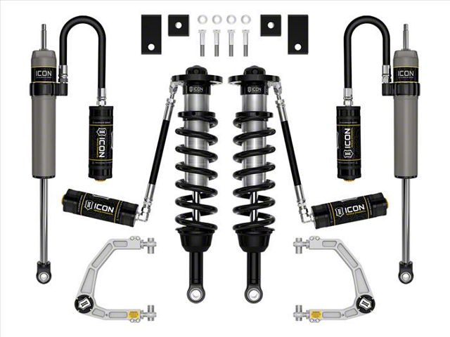 ICON Vehicle Dynamics 1.25 to 3.50-Inch Suspension Lift System with Billet Upper Control Arms; Stage 7 (22-24 Tundra w/o Load-Leveling Air System, Excluding TRD Pro)