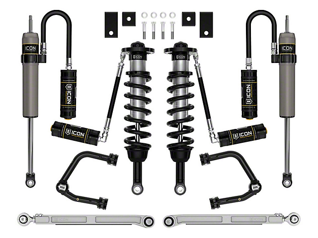 ICON Vehicle Dynamics 1.25 to 3.50-Inch Suspension Lift System with Billet Upper Control Arms; Stage 8 (22-23 Tundra w/o Load Leveling System, Excluding TRD Pro)