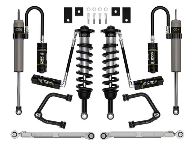 ICON Vehicle Dynamics 1.25 to 3.50-Inch Suspension Lift System with Billet Upper Control Arms; Stage 8 (22-24 Tundra w/o Load-Leveling Air System, Excluding TRD Pro)