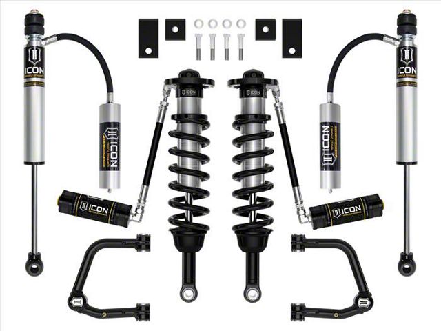 ICON Vehicle Dynamics 1.25 to 3.50-Inch Suspension Lift System with Tubular Upper Control Arms; Stage 6 (22-24 Tundra w/o Load-Leveling Air System, Excluding TRD Pro)