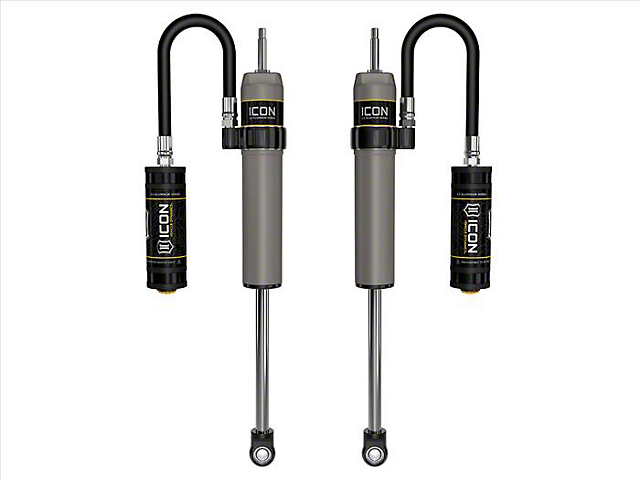 ICON Vehicle Dynamics V.S .2.5 Series Rear Remote Reservoir Shocks for 0 to 1-Inch Lift (2022 Tundra w/o Load Leveling System, Excluding TRD Pro)