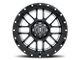 ICON Alloys Alpha Gloss Black Milled 5-Lug Wheel; 20x9; 16mm Offset (07-13 Tundra)