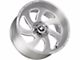 Off-Road Monster M07 Brushed Face Silver 5-Lug Wheel; 20x10; -19mm Offset (14-21 Tundra)