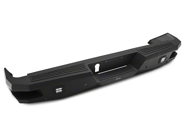 Rough Country Heavy-Duty Rear Bumper with LED Cube Lights (14-21 Tundra)
