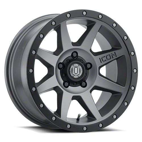 ICON Alloys Rebound Titanium 5-Lug Wheel; 20x9; 16mm Offset (07-13 Tundra)