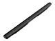 RedRock 4-Inch Oval Straight End Side Step Bars; Textured Black (22-24 Tundra Double Cab)