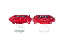 PowerStop Performance Front Brake Calipers; Red (Late 15-21 Tundra)