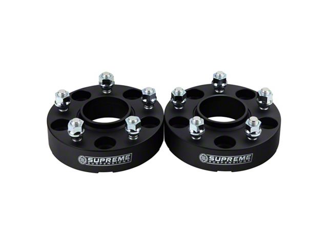 Supreme Suspensions 1.50-Inch Pro Billet Hub Centric Wheel Spacers; Set of Two (07-21 Tundra)