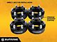 Supreme Suspensions 2-Inch Pro Billet Hub Centric Wheel Spacers; Set of Four (07-21 Tundra)