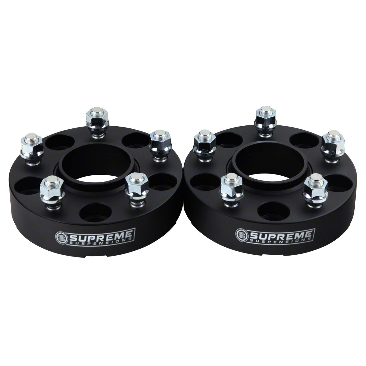 Supreme Suspensions 2-Inch Pro Billet Hub Centric Wheel Spacers; Set of Two (07-21 Tundra)