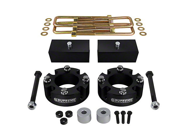 Supreme Suspensions 2.50-Inch Front / 1-Inch Rear Pro Billet Suspension Lift Kit (07-21 4WD Tundra)