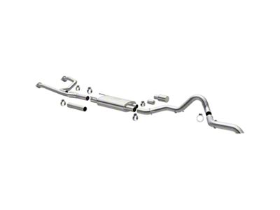 Magnaflow Overland Series Single Exhaust System; Turn Down (22-23 Tundra CrewMax)