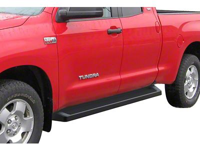 6-Inch iRunning Boards; Black (07-21 Tundra Double Cab)