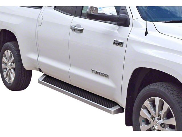 6-Inch iRunning Boards; Polished (07-21 Tundra Double Cab)