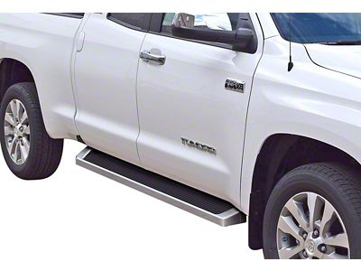 6-Inch iRunning Boards; Polished (07-21 Tundra Double Cab)