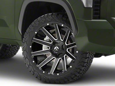 Fuel Wheels Contra Gloss Black Milled 6-Lug Wheel; 24x14; -75mm Offset (22-24 Tundra)