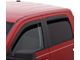 Low Profile Ventvisor Window Deflectors; Front and Rear; Dark Smoke (07-21 Tundra CrewMax)