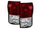 LED Tail Lights; Chrome Housing; Red/Clear Lens (07-13 Tundra)