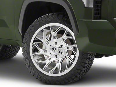 Fuel Wheels Runner Chrome 6-Lug Wheel; 24x12; -44mm Offset (22-24 Tundra)