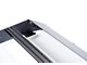 Cali Raised LED Economy Roof Rack with 42-Inch Single Row Amber LED Light Bar and Tall Amber OEM Style Switch (14-21 Tundra CrewMax)