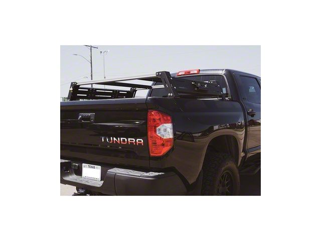 Cali Raised LED Overland Bed Rack System; Mid Height (14-24 Tundra w/ 5-1/2-Foot Bed)