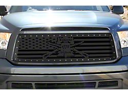1-Piece Steel Upper Grille Insert; Liberty Or Death (10-13 Tundra)