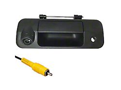 Master Tailgaters Tailgate Handle with Backup Reverse Camera; Black (07-13 Tundra)