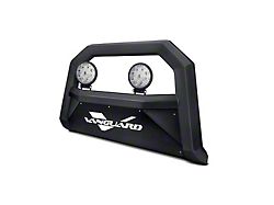 Vanguard Off-Road Optimus Bull Bar with 4.50-Inch LED Round Lights; Black (07-21 Tundra, Excluding TRD)