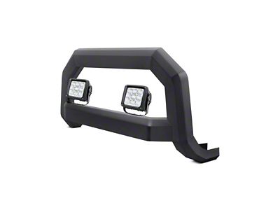 Optimus Sport Bull Bar with 2.50-Inch LED Cube Lights; Black (07-21 Tundra, Excluding TRD)