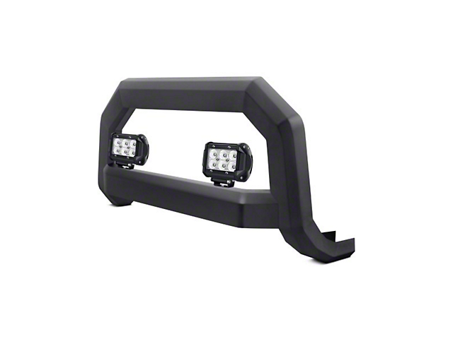 Vanguard Off-Road Optimus Sport Bull Bar with 4.50-Inch LED Cube Lights; Black (07-21 Tundra, Excluding TRD)