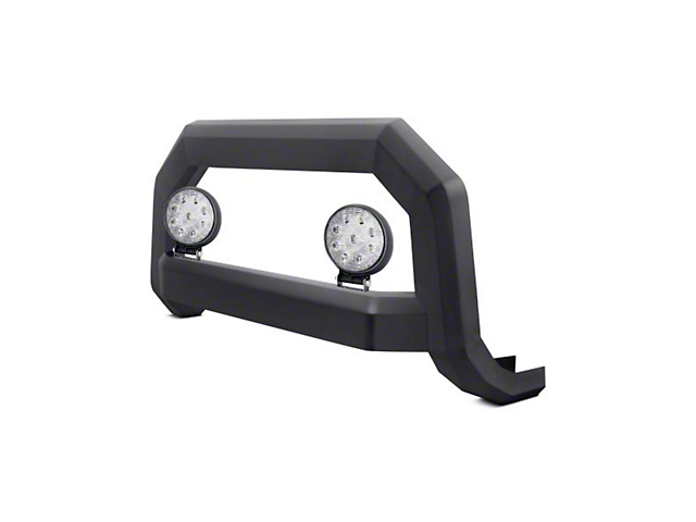 Vanguard Off-Road Optimus Sport Bull Bar with 4.50-Inch Round LED Lights; Black (07-21 Tundra, Excluding TRD)