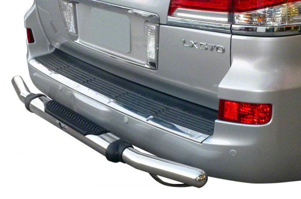 Vanguard Off-Road Pintle Rear Bumper Guard; Stainless Steel (07-21 Tundra, Excluding TRD)