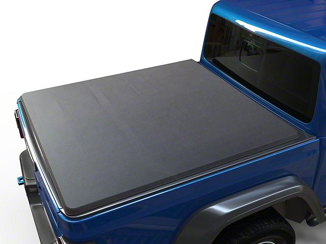 Vanguard Off-Road Soft Quad-Fold Tonneau Cover; Black (14-21 Tundra w/ 6-1/2-Foot Bed)
