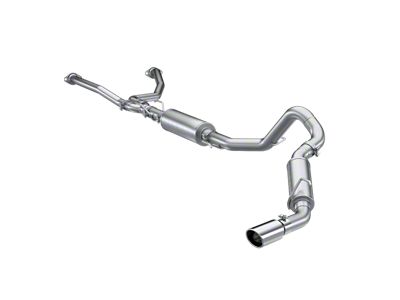 MBRP Armor Lite Single Exhaust System with Polished Tip; Side Exit (22-24 Tundra)