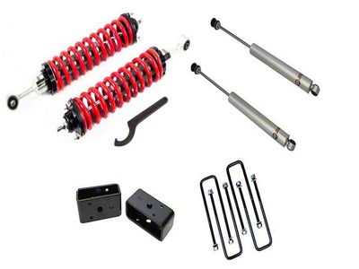 Freedom Offroad 1 to 4-Inch Adjustable Front Coil-Overs with 3-Inch Rear Lift Springs and Shocks (07-21 Tundra)