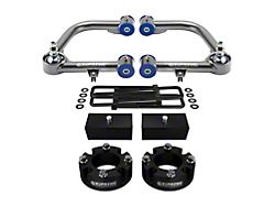 Supreme Suspensions 3-Inch Front / 1.50-Inch Rear Pro Billet Lift Kit (07-21 4WD Tundra, Excluding TRD)