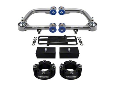 Supreme Suspensions 3-Inch Front / 1.50-Inch Rear Pro Billet Suspension Lift Kit (07-21 4WD Tundra, Excluding TRD)