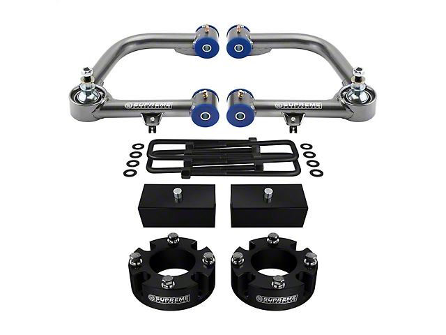 Supreme Suspensions 3-Inch Front / 2-Inch Rear Pro Billet Lift Kit (07-21 4WD Tundra, Excluding TRD)