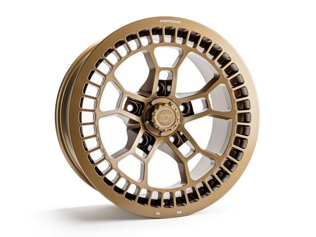 VR Forged D02 Satin Bronze 5-Lug Wheel; 18x9; 12mm Offset (14-21 Tundra)