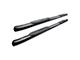 Pro Traxx 4-Inch Oval Side Step Bars; Black (22-24 Tundra Double Cab)