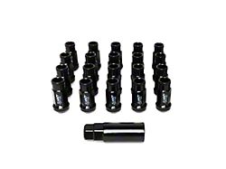 Summit Offroad Wheels Black Open Ended Lug Nuts; 14x1.50mm; Set of 20 (07-21 Tundra)